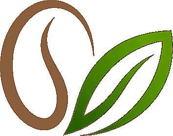 Alex Coffee bean logo